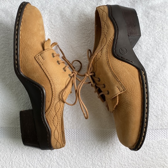 H/H EQUEFLEX WOMEN SLIDE LEATHER SHOES SIZE 9 - Picture 3 of 4